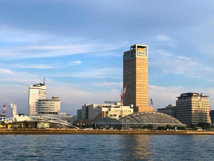 船内から見た景色